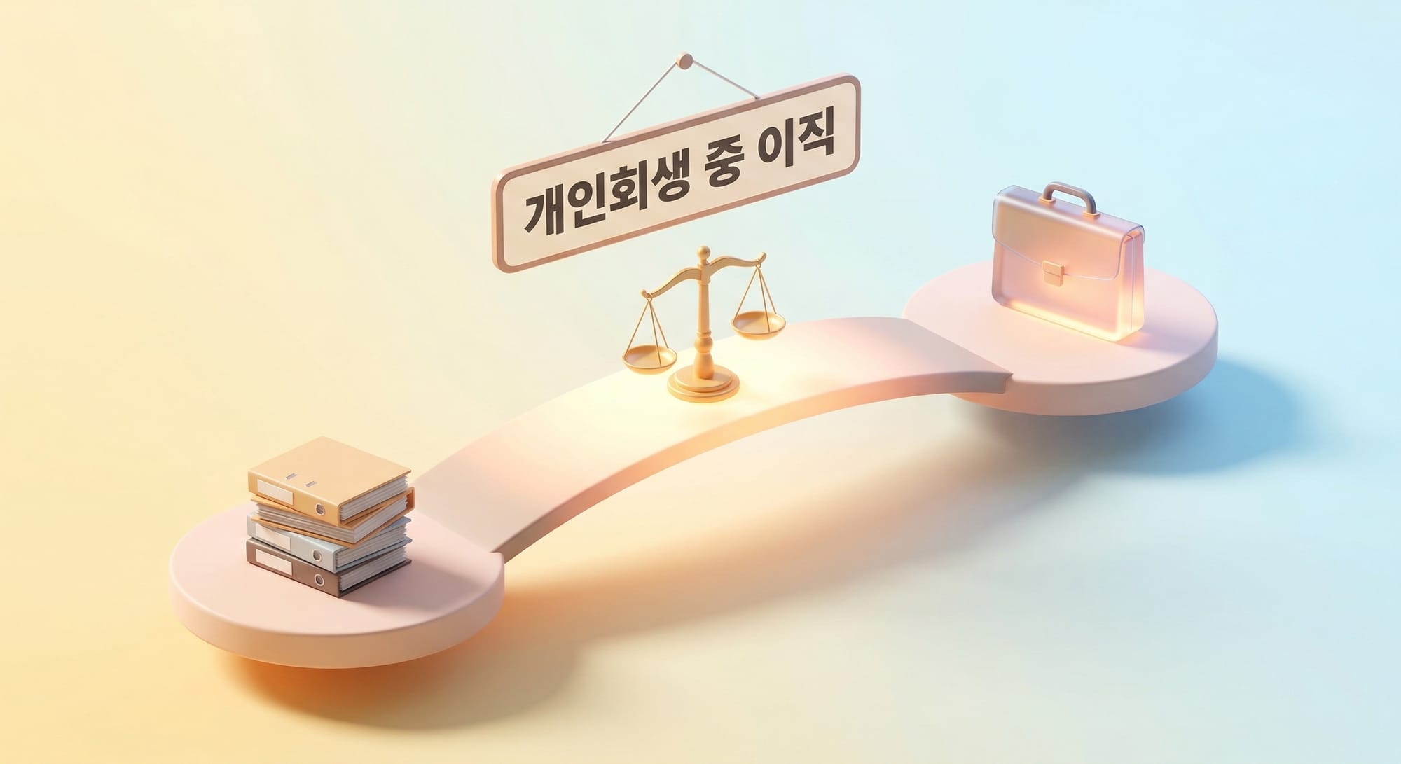 개인회생 신청했는데 이직 되나요?