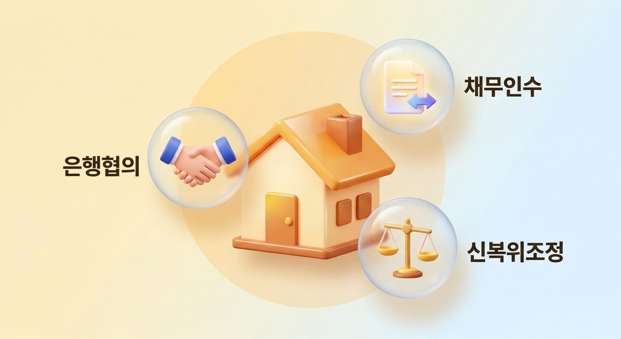 주택담보대출 집을 지키는 3가지 방법 인포그래픽