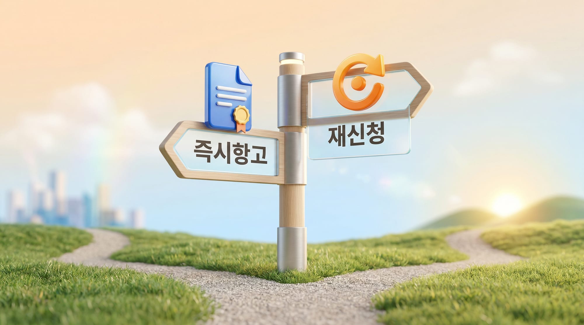 면책 불허가 시 즉시항고와 재신청 선택지