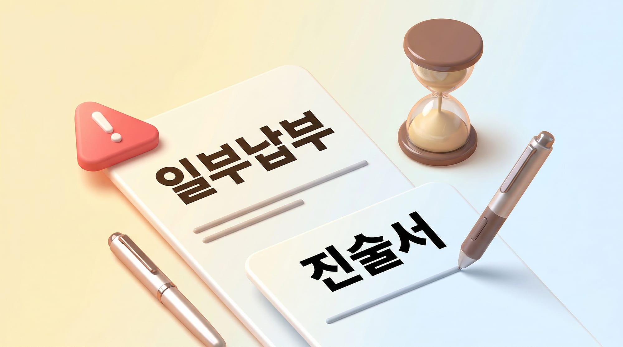 폐지예정통지서 수령 후 골든타임 대응 도식