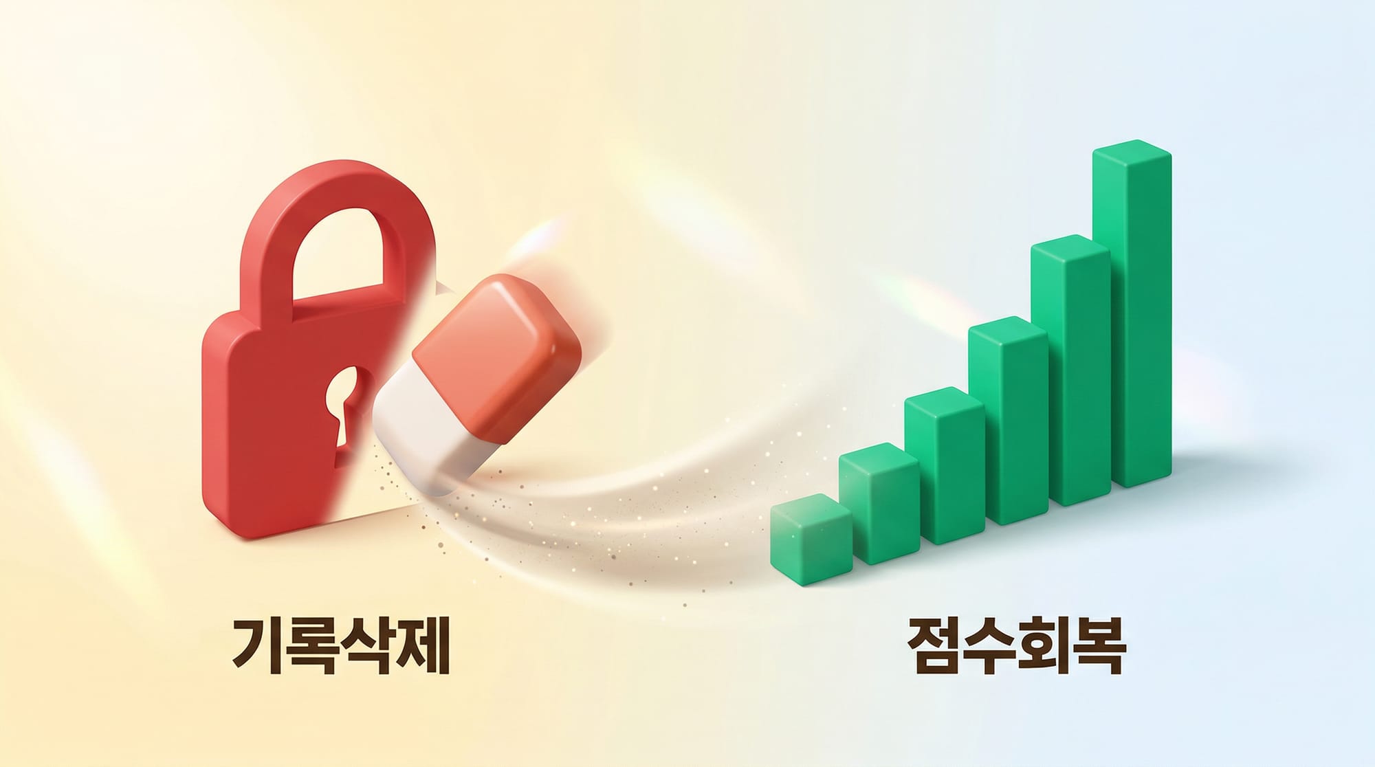 면책 후 신용기록 삭제와 점수 회복 과정