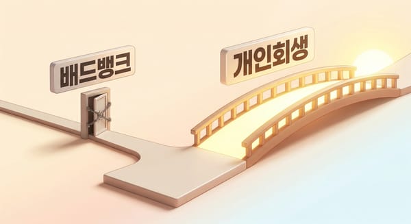 이재명 정부 빚탕감 정책과 개인회생, 전격비교